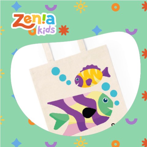 Design Your Own Tote Bag at Zenia Kids!