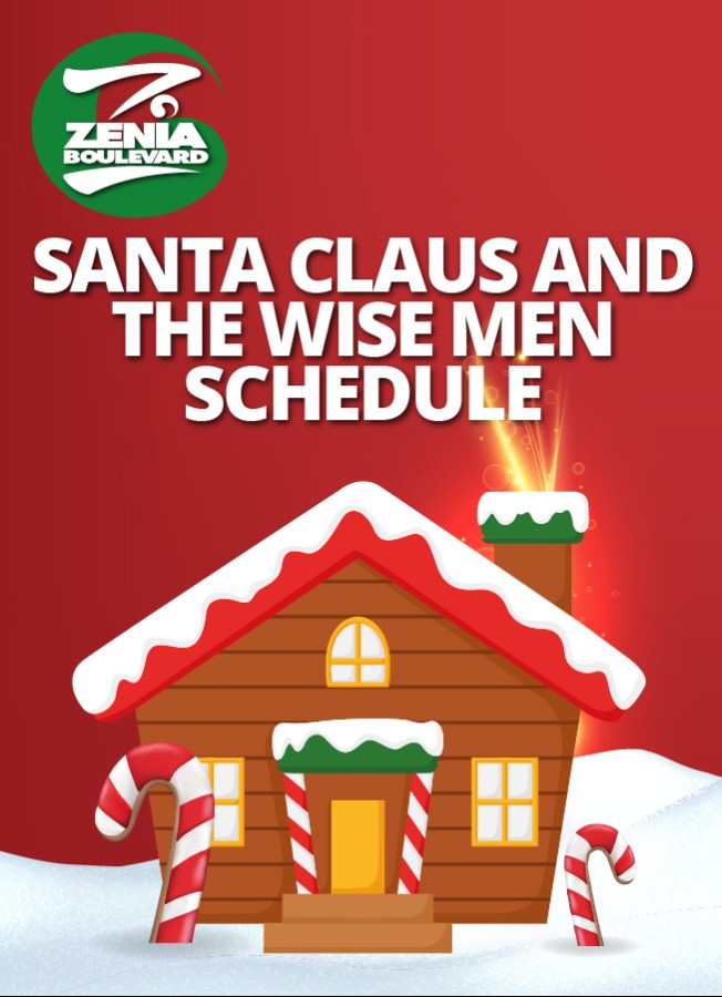 Schedule of Santa Claus and the Wise Men house
