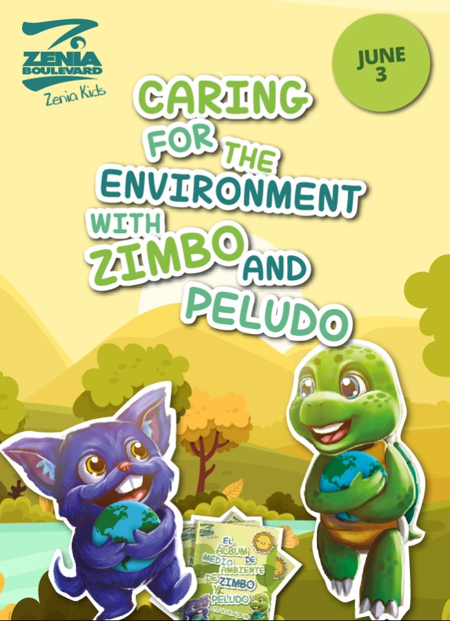 Taking care of the environment with Zimbo and Peludo