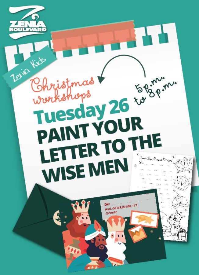 Paint the letter to the Three Wise Men