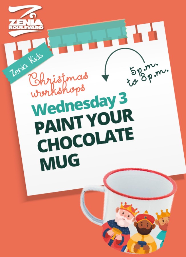 Paint Your Hot Chocolate Mug