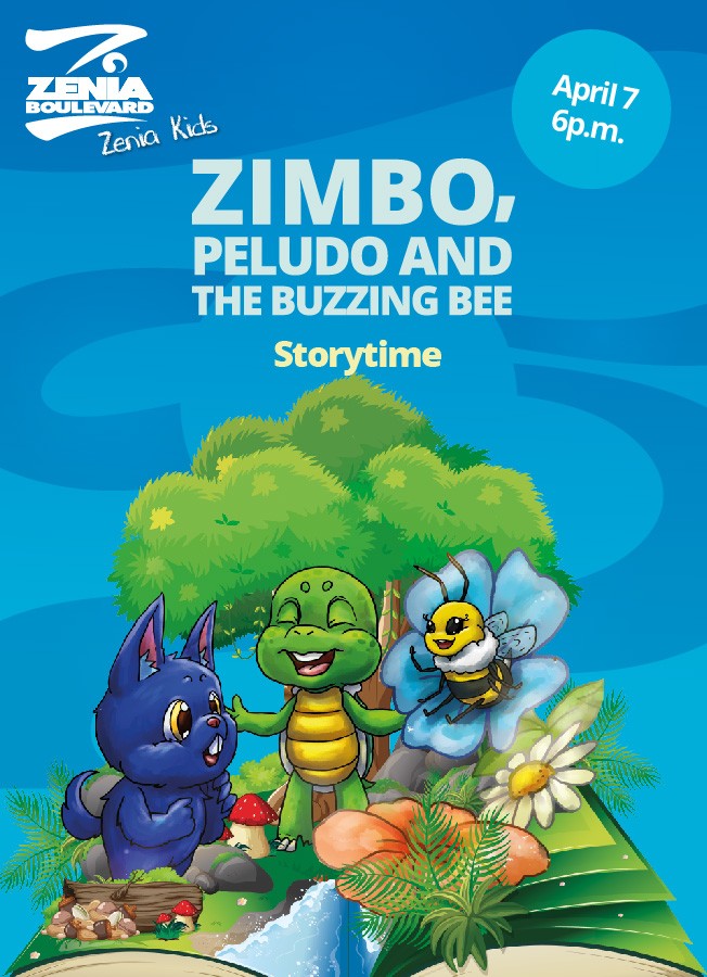 Zimbo, Peludo, and the Buzzing Bee