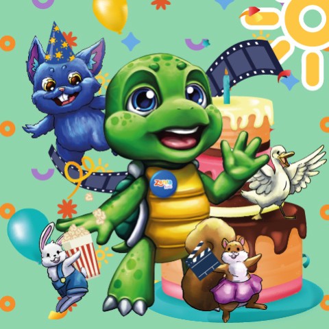 ¡Zimbo y Peludo cumplen años en Zenia Boulevard!