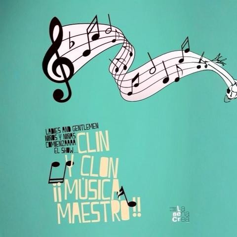 Clin y Clon: ¡Música maestro!