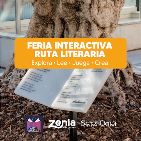 Feria Interactiva Ruta Literaria en el Centro Comercial Zenia Boulevard