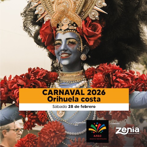 Carnaval Orihuela Costa 2026 en el Centro Comercial Zenia Boulevard