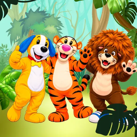 Rodo y sus amigos de la selva: teatro musical infantil