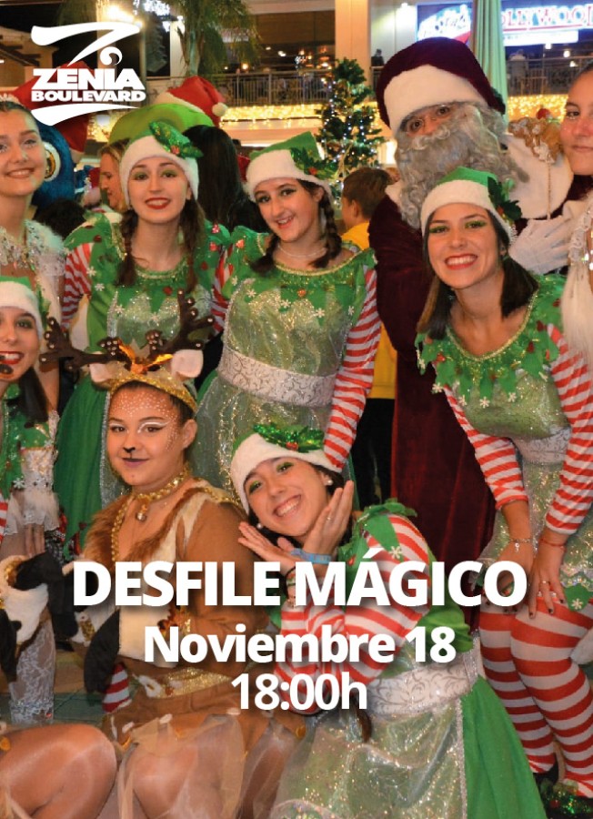 ¡Desfile mágico!