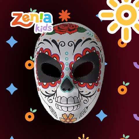 Atelier pour enfants : fabrique ton propre masque mexicain