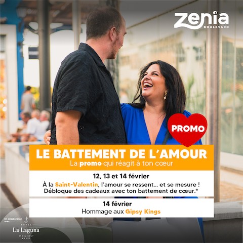 Saint-Valentin au Centre Commercial Zenia Boulevard