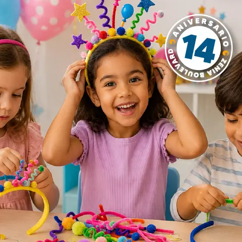 Atelier Zenia Kids | Décore ton serre-tête d’anniversaire