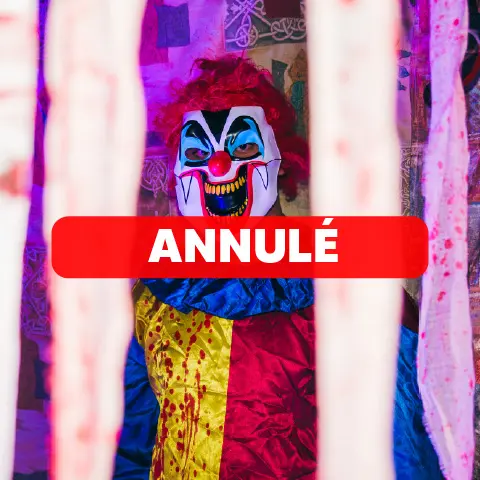 Evento: Tunnel de la terreur: Hotel Inferno