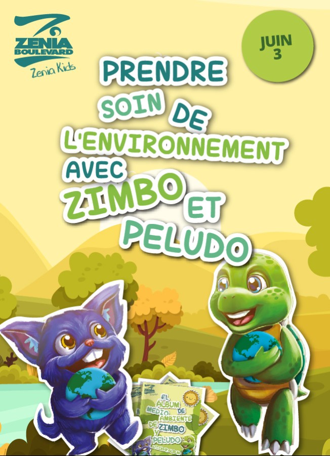 Prendre soin de l'environnement avec Zimbo et Peludo