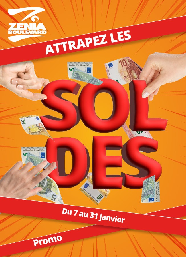 Attrapez les soldes à Zenia Boulevard