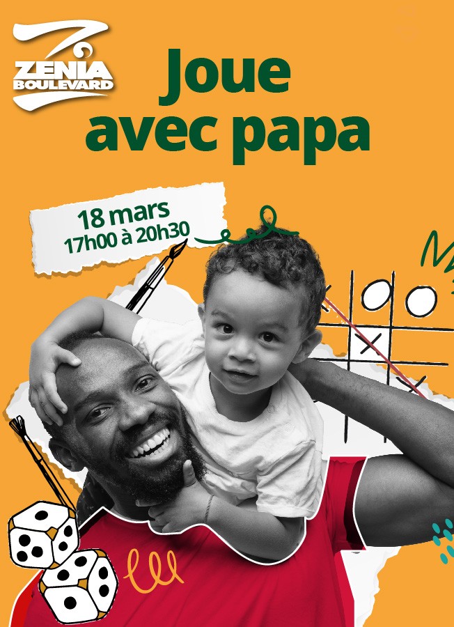 Joue avec papa