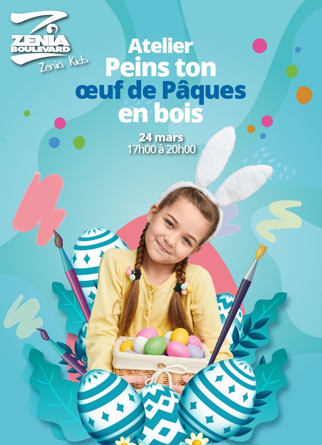 Peins ton œuf de Pâques