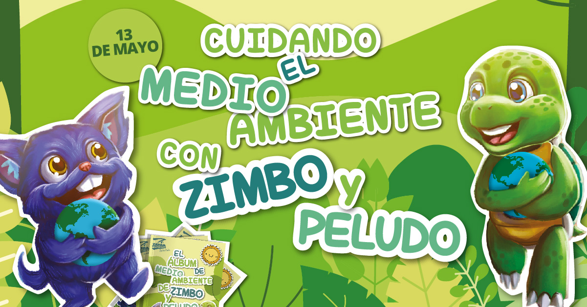 Foto noticia: Zenia Boulevard cuida el medio ambiente con Zimbo y Peludo