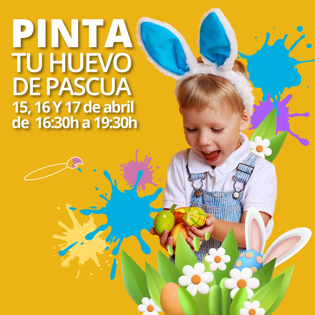 Foto noticia: Pinta tu huevo de Pascua: nuestro nuevo taller infantil