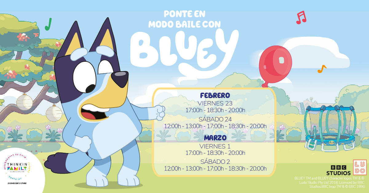 Foto noticia: Fin de Semana Mágico en Zenia Boulevard con Bluey