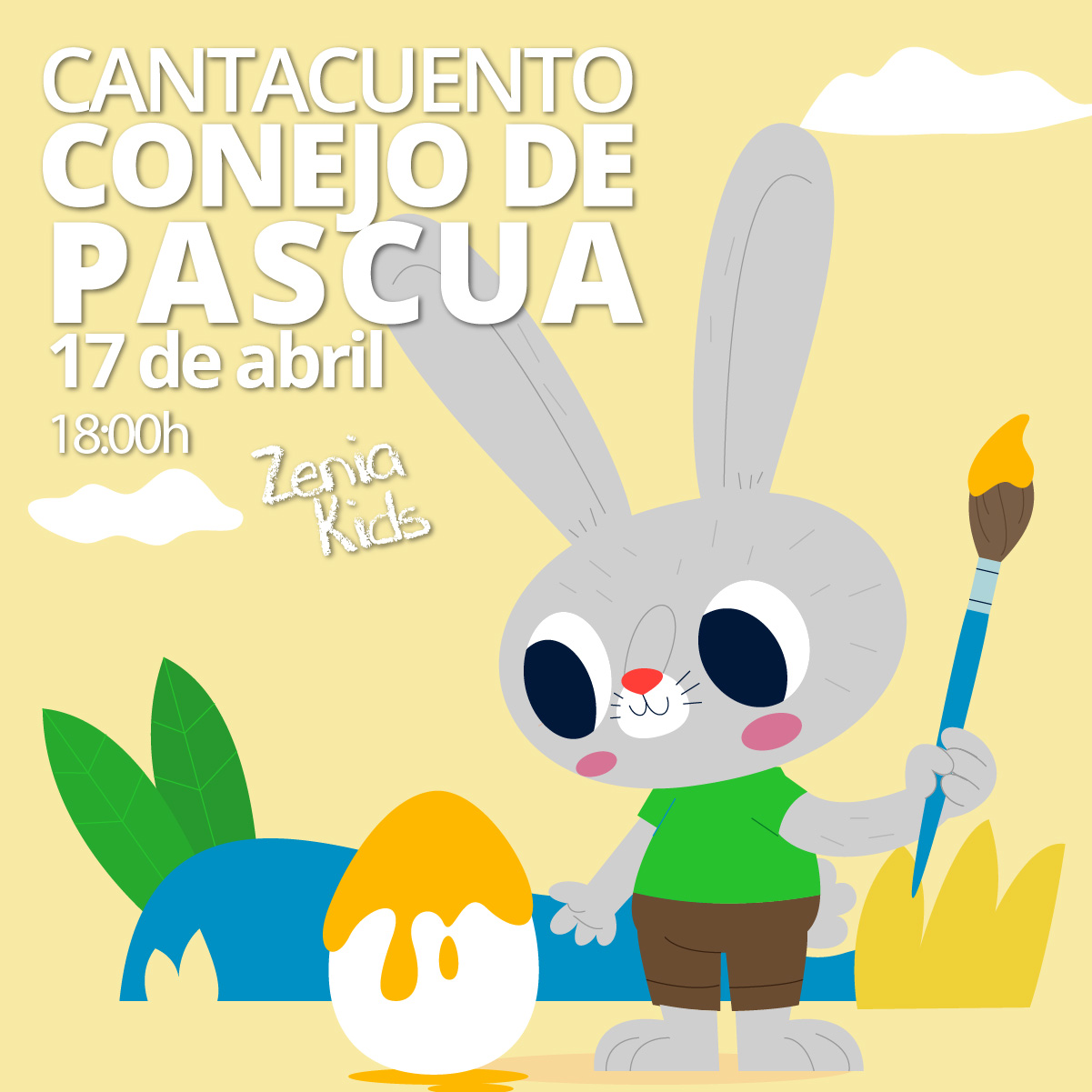 Foto noticia: CUENTACUENTOS CONEJO DE PASCUA