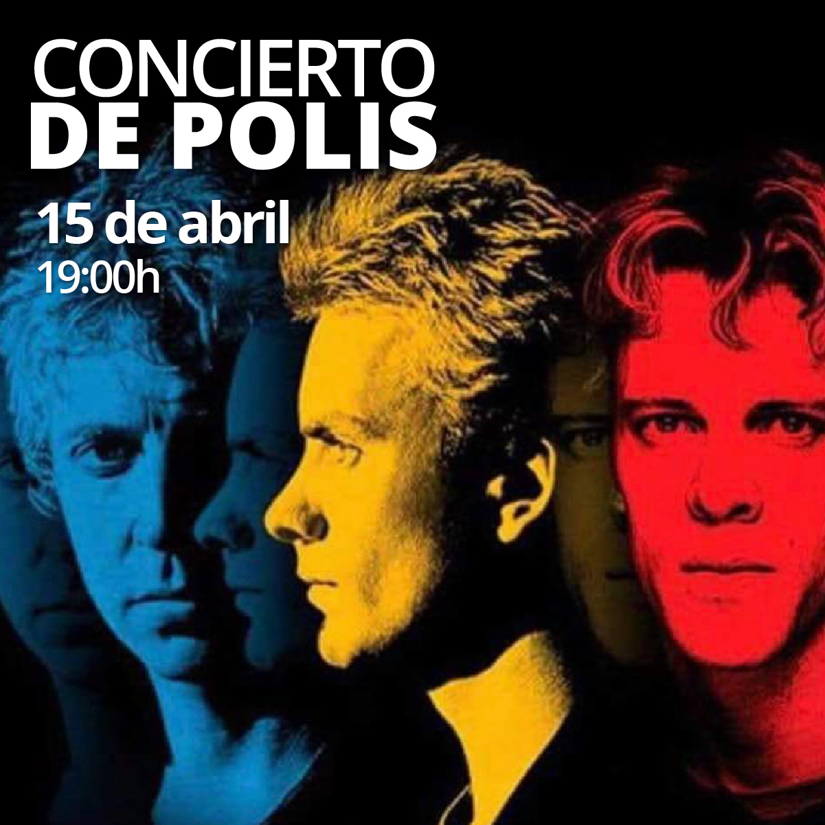 Foto noticia: CONCIERTO TRIBUTO THE POLICE