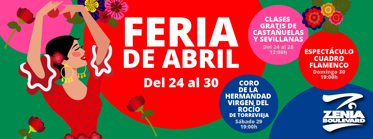 Foto noticia: Feria de Abril en Zenia Boulevard, Orihuela Costa
