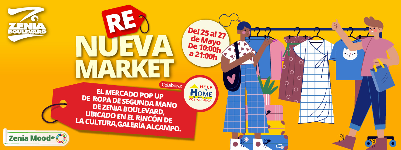 Foto noticia: Re-Nueva Market, moda sostenible y solidaria en Zenia Boulevard