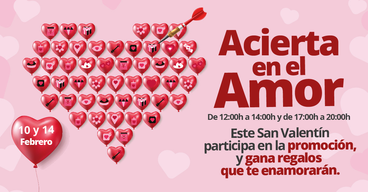 Foto noticia: san Valentin 2024 Zenia Boulevard