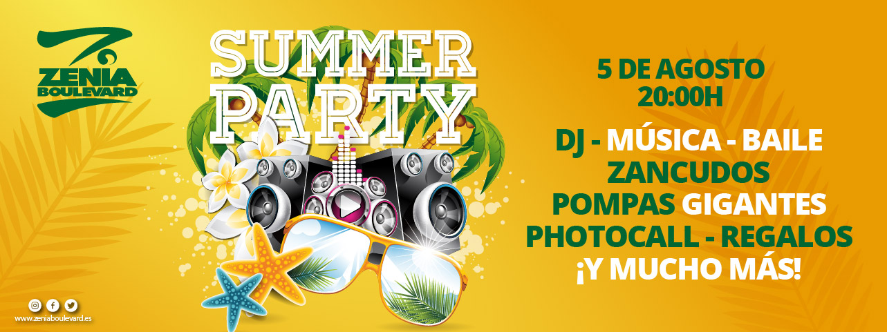 Foto noticia: ¡Bienvenidos a la Summer Party de Zenia Boulevard!