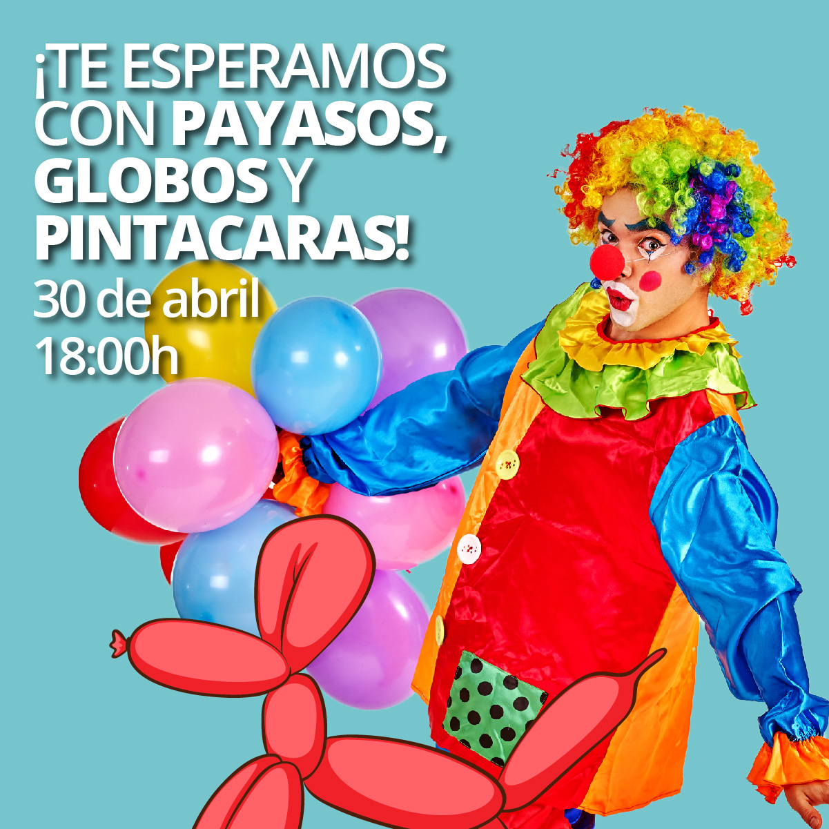 Foto noticia: EVENTO INFANTIL PAYASOS