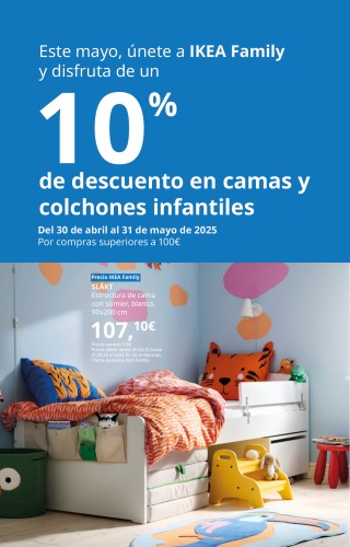 Oferta IKEA FAMILY - COLCHONES