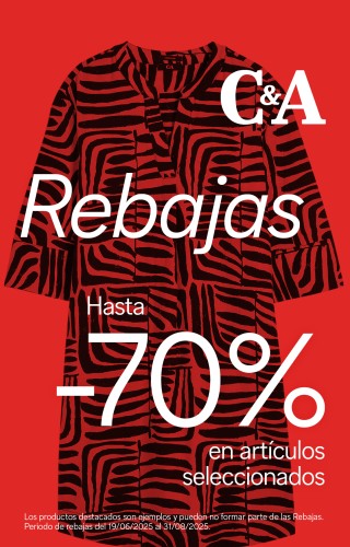Oferta C&A Rebajas Verano