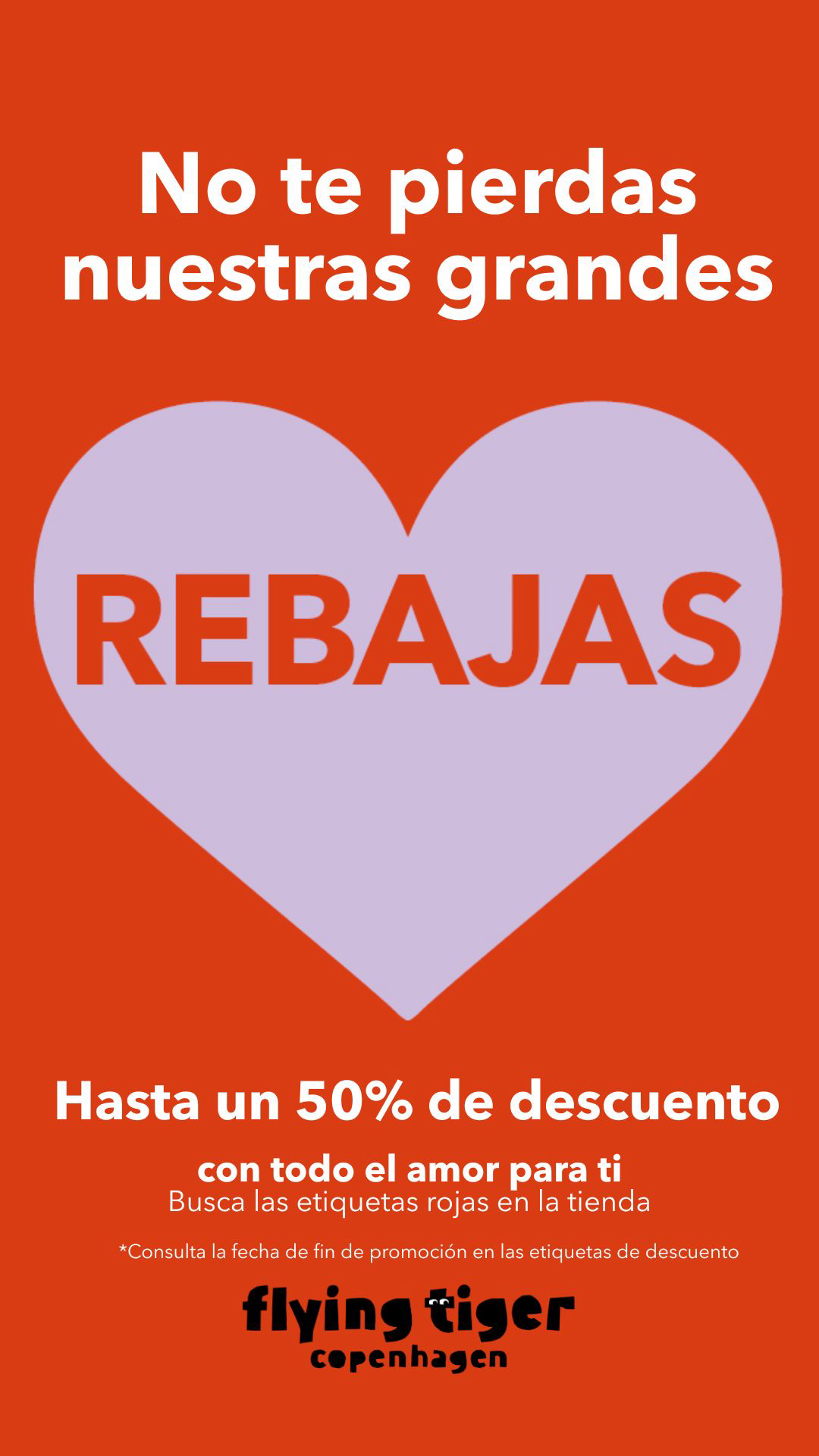 Oferta Flying Tiger - rebajas
