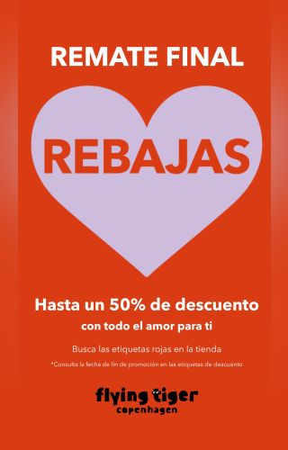 Oferta Flying Tiger Últimas Rebajas