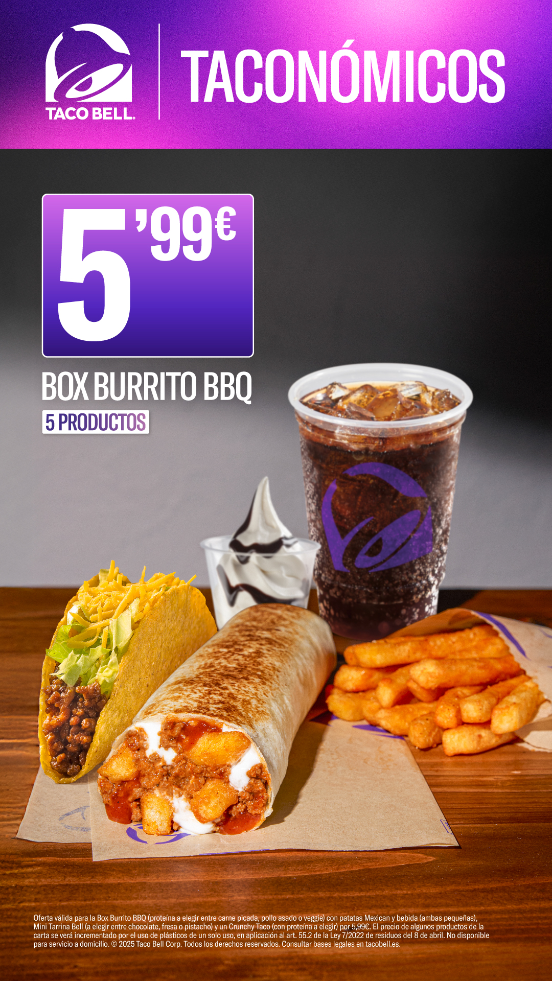 Oferta Taco Bell
