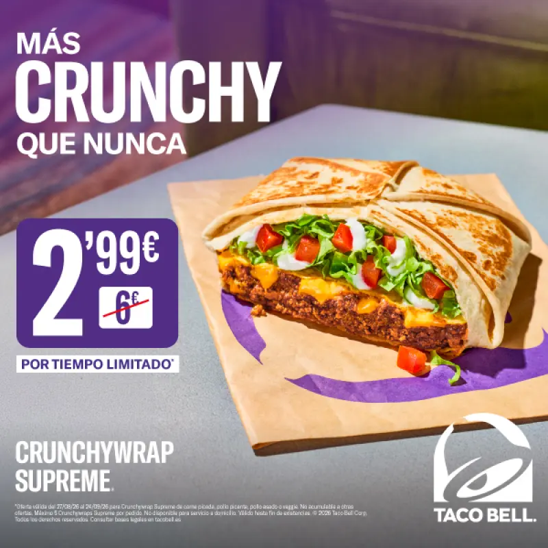Oferta Taco Bell
